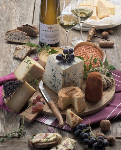 Clos Gewurtz_fromage famille bleu_Img55160
						  